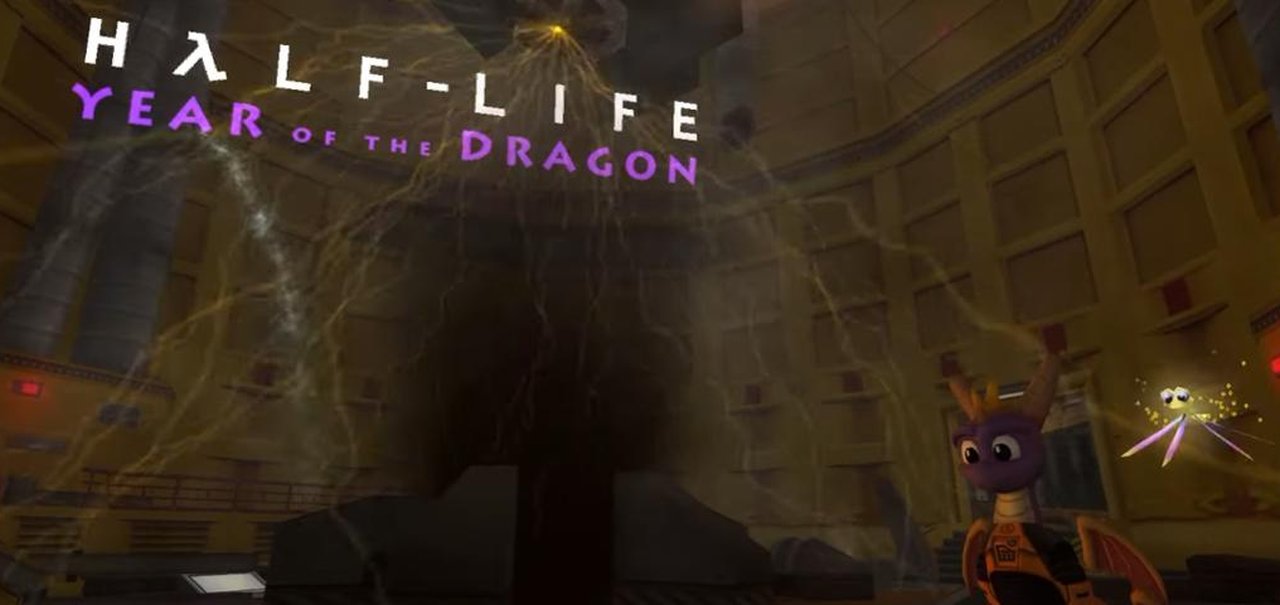 Spyro vira personagem principal em mod de Half-Life; veja o vídeo