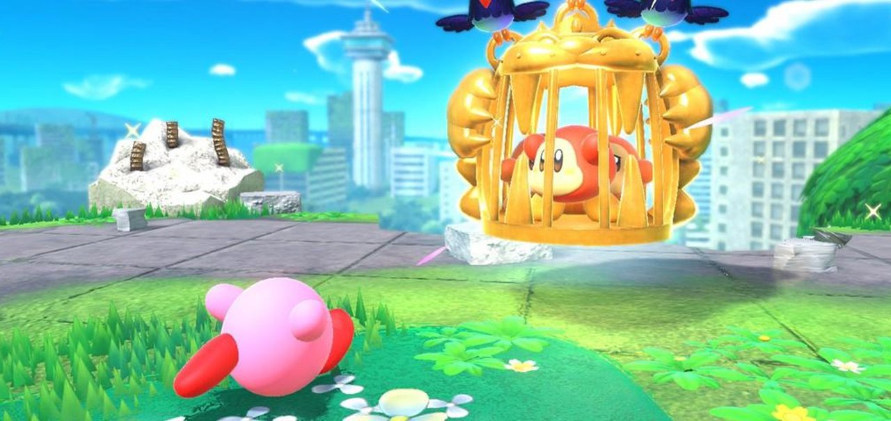 Kirby and the Forgotten Land recebe gameplay e data de lançamento