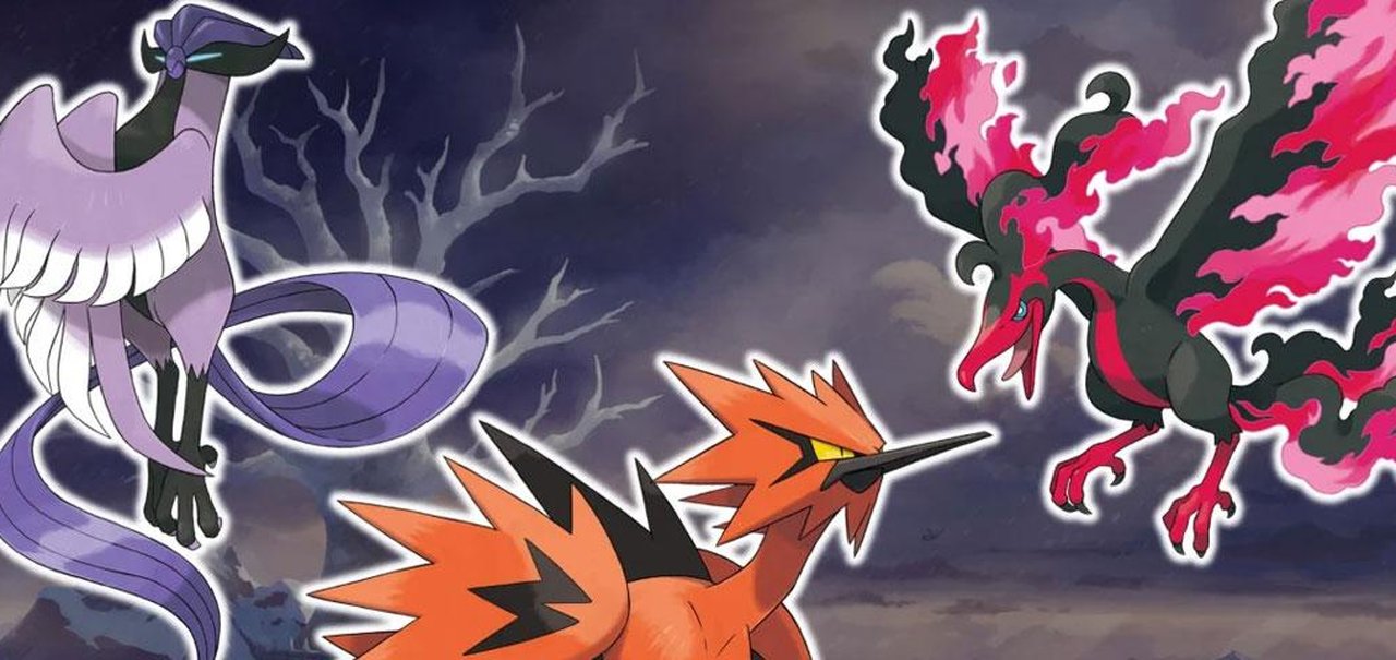 Pokémon Sword/Shield: como pegar Articuno, Zapdos e Moltres shiny de Galar