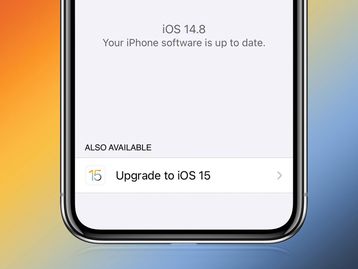 Apple força usuários do iOS 14 a atualizarem para o iOS 15