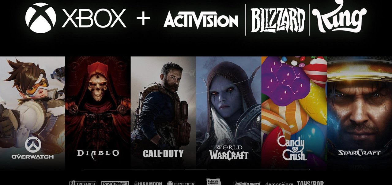 Agência reguladora deve analisar aquisição da Activision Blizzard 