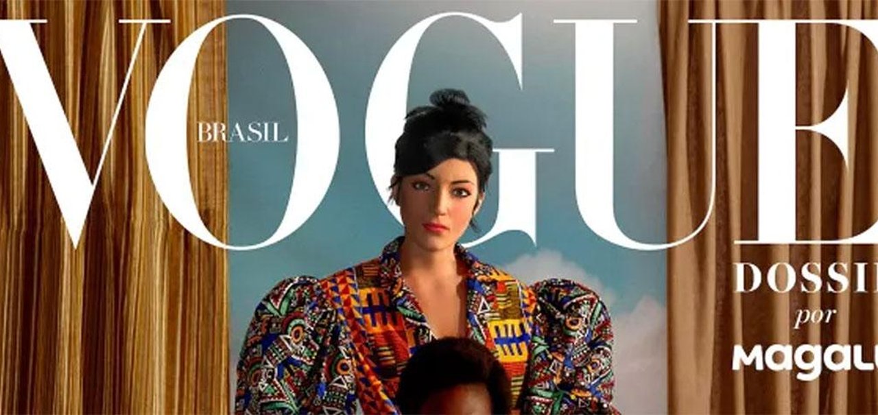Lu do Magalu estampa capa da Vogue Brasil