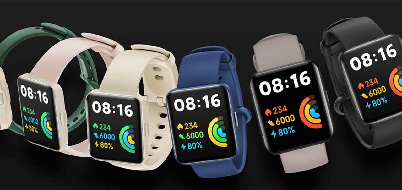 Xiaomi Redmi Watch 2 Lite chega ao Brasil com bateria para 10 dias