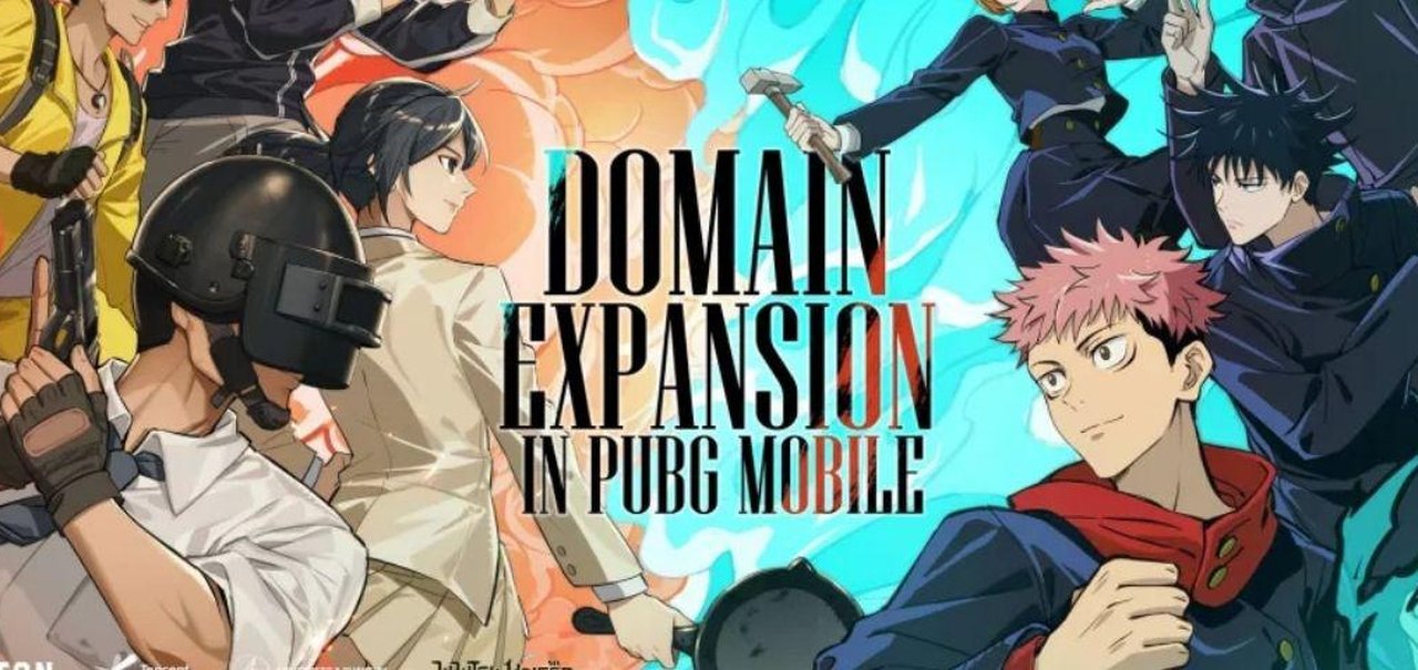 PUBG Mobile tem evento de Jujutsu Kaisen, com skins e novos itens