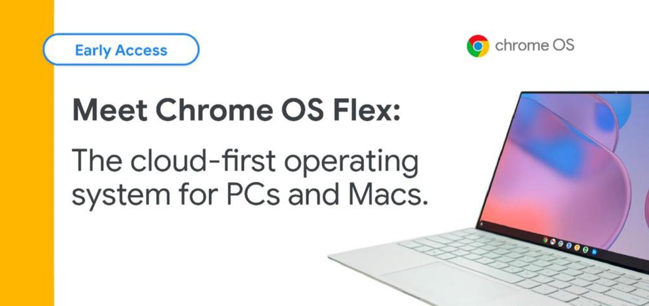 Google libera Chrome OS Flex para PCs e Macs antigos