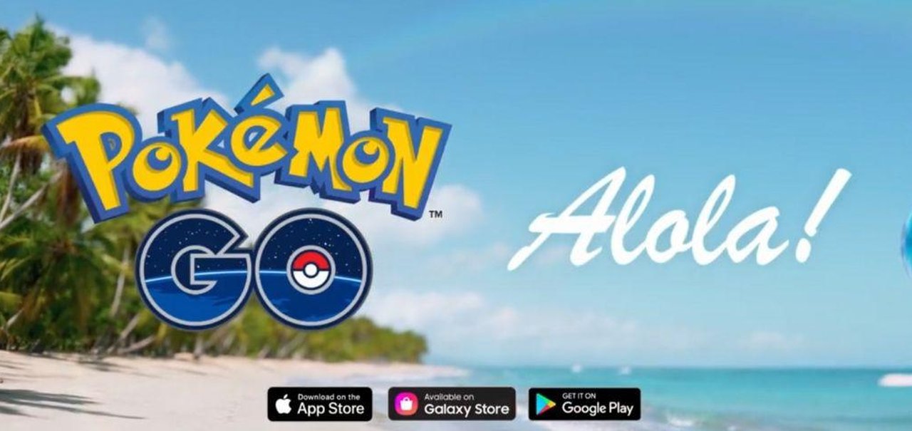 Pokémon GO começa em março sua temporada com foco em Alola