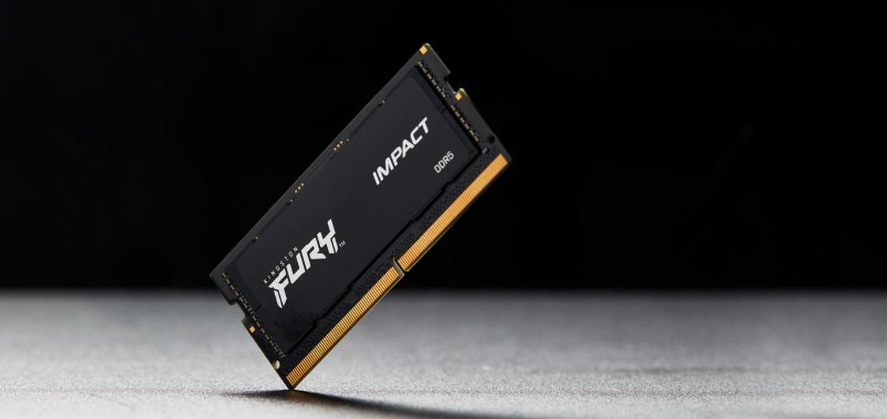 Kingston lança novo módulo de memória Fury Impact padrão DDR5