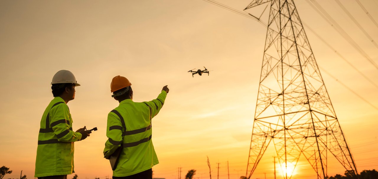 Drone de inspeção da Copel é derrubado a tiros no Paraná