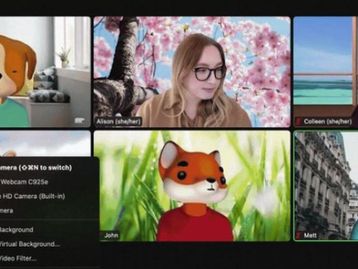 Zoom ganha avatares de animais para videoconferências