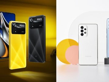 Galaxy A53 vs Poco X4 Pro: compare as especificações