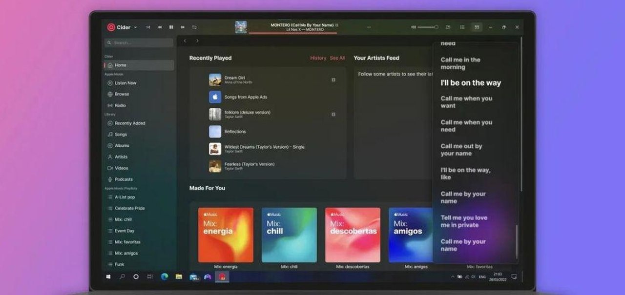 Cider: app oferece experiência alternativa ao iTunes para Windows