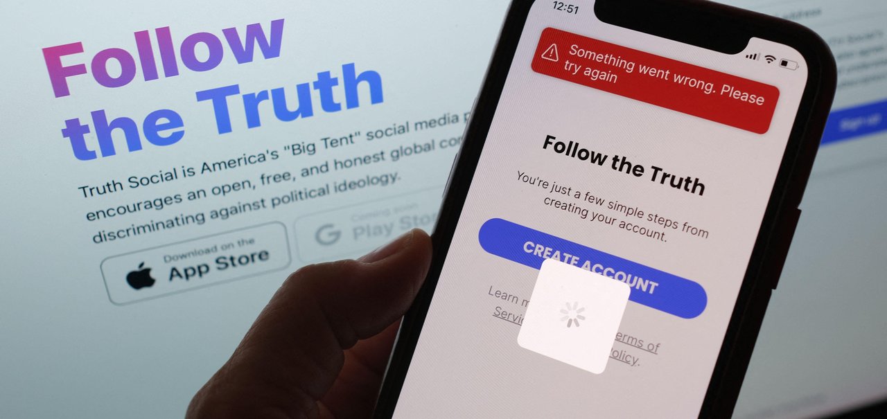 Truth, rede social de Donald Trump, é considerada um 'desastre'