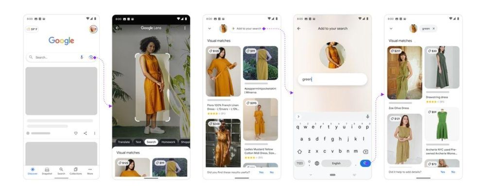 Google apresenta Multisearch, recurso de busca por imagem e texto