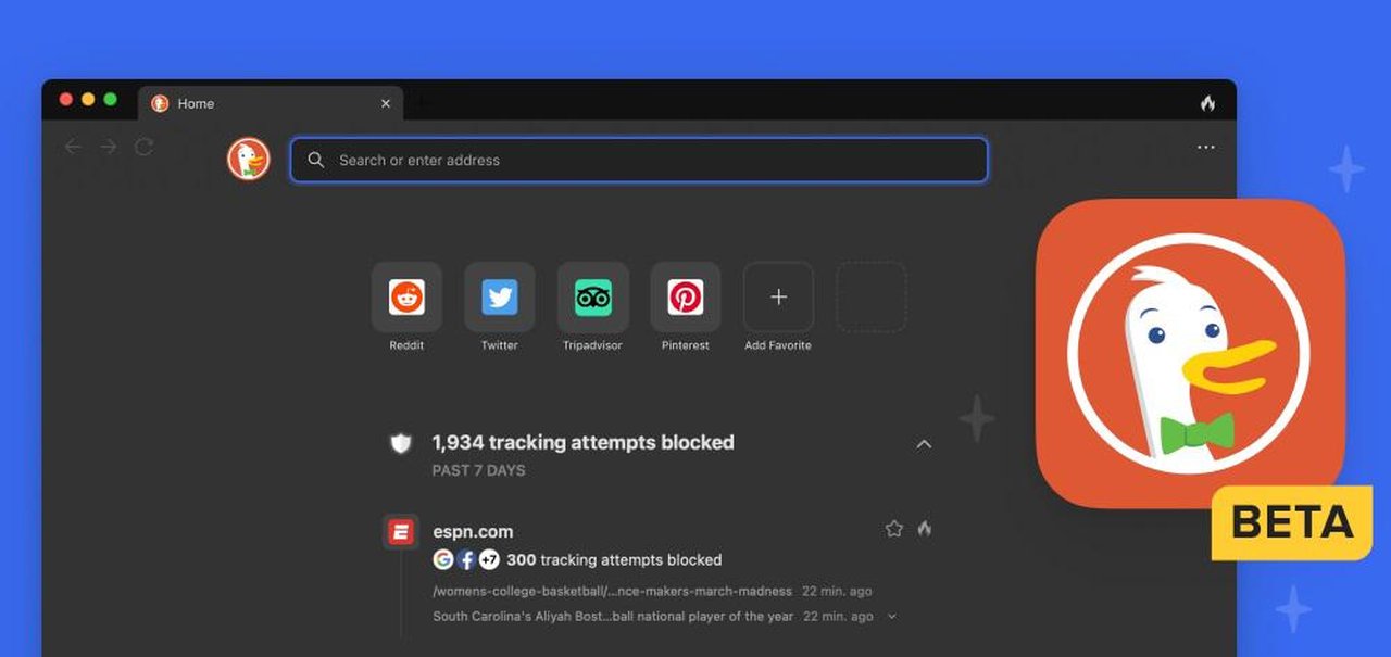 Navegador privado do DuckDuckGo chega ao Mac em fase Beta