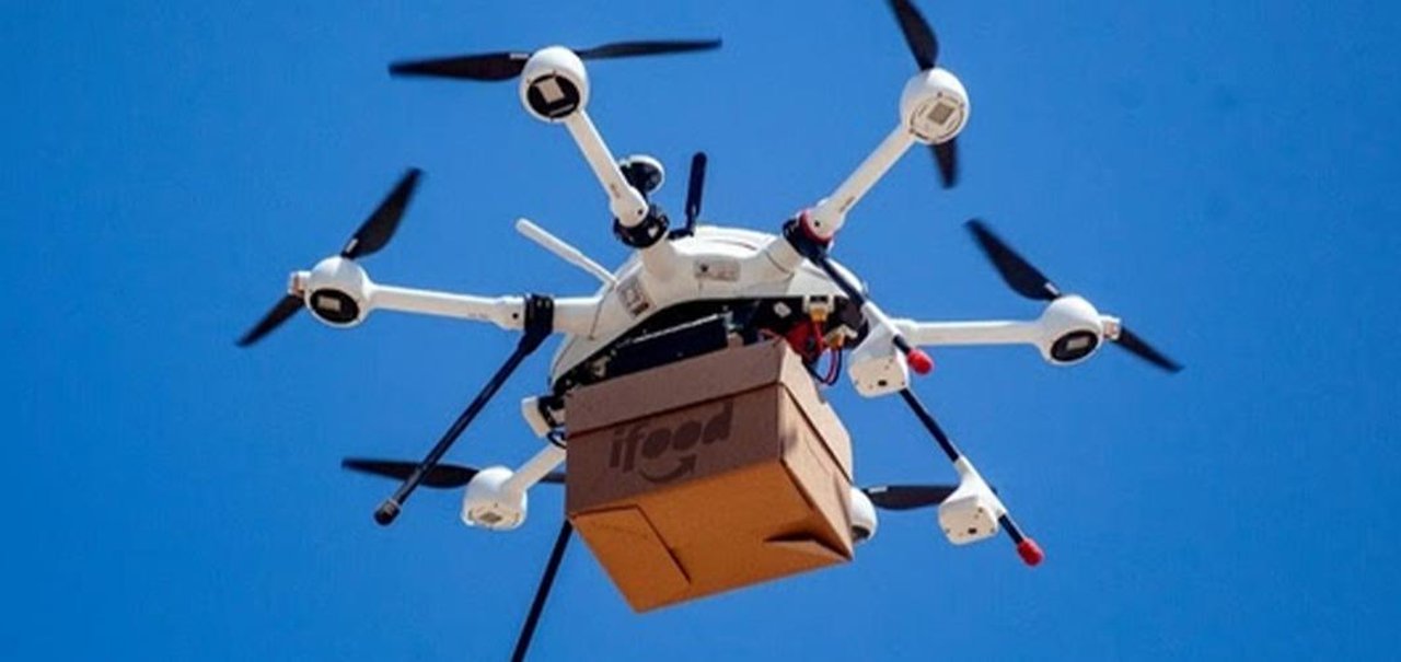 iFood e Lacta entregam ovo de Páscoa via drone