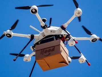 iFood e Lacta entregam ovo de Páscoa via drone
