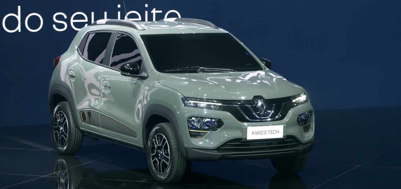 Renault anuncia Kwid E-Tech com 298km de autonomia por R$ 142 mil