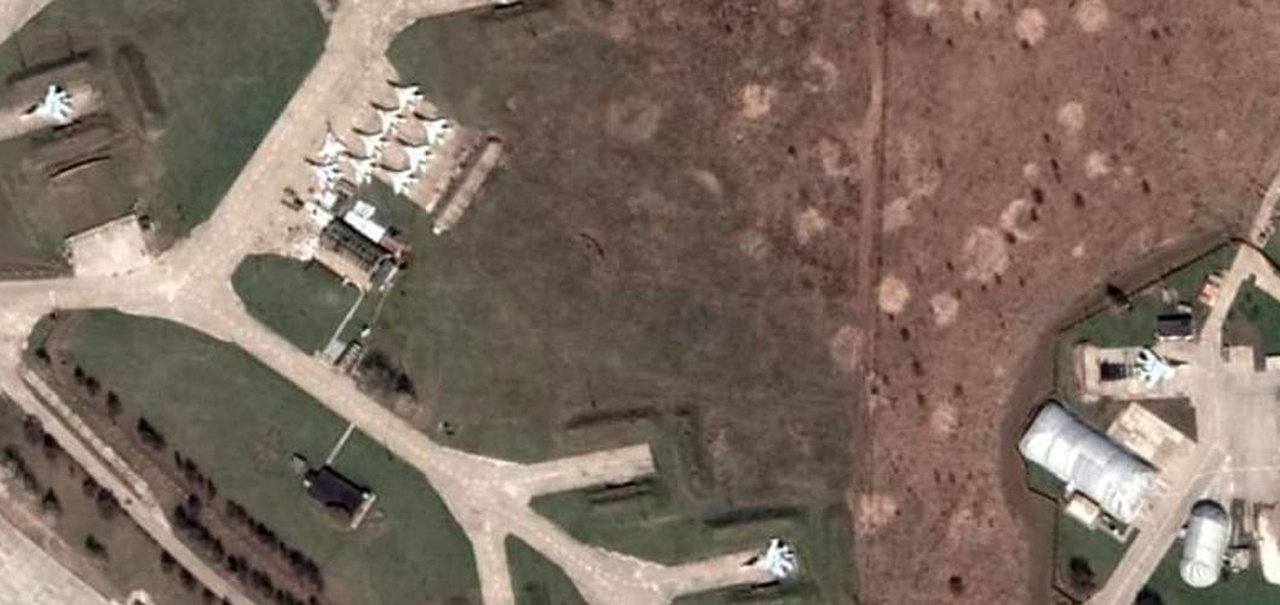 Google Maps remove desfoque de locais militares russos