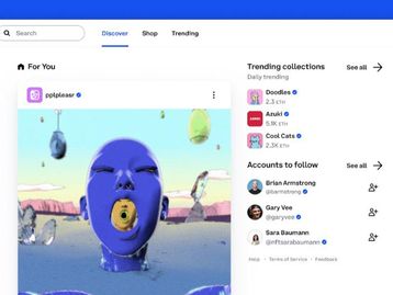 Corretora de criptomoedas Coinbase lança plataforma de NFTs