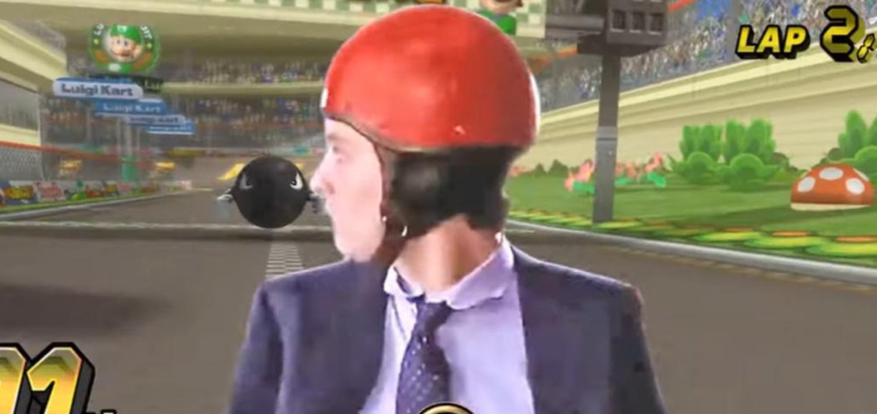 Artista coloca Tobey Maguire de Homem-Aranha como piloto de Mario Kart Wii