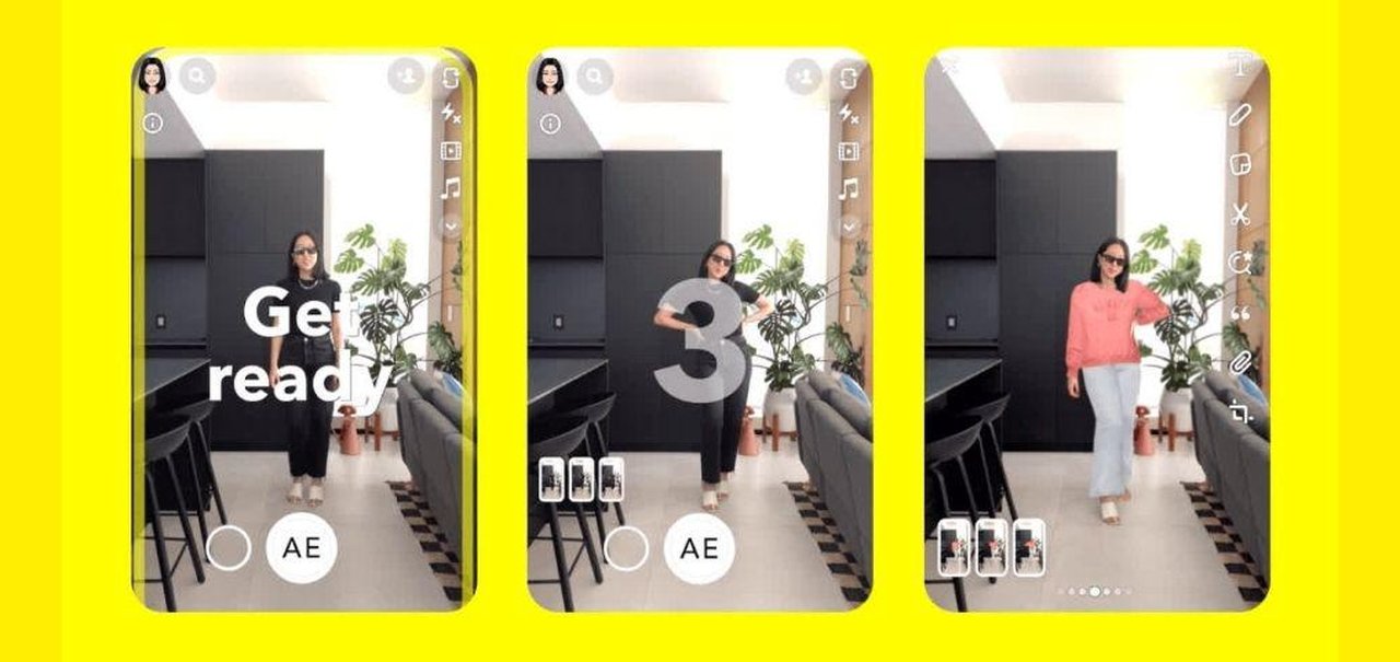 Snapchat lança Dress Up, hub de compras com provador em RA