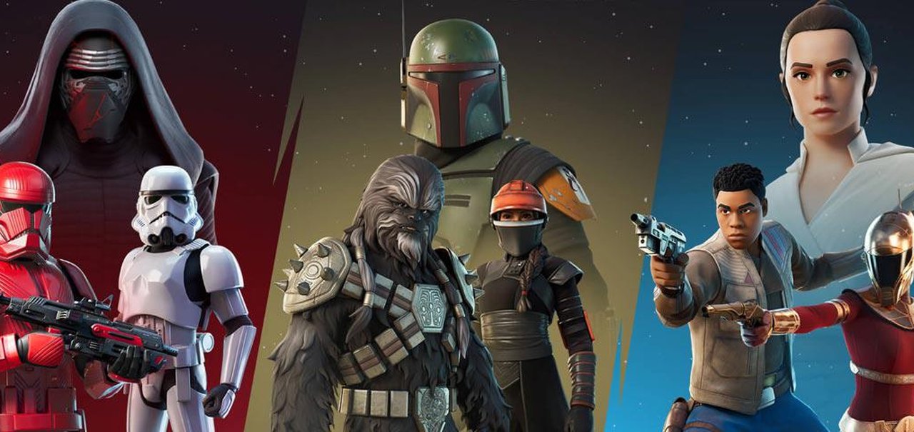 Fortnite traz de volta skins e itens para comemorar o dia de Star Wars