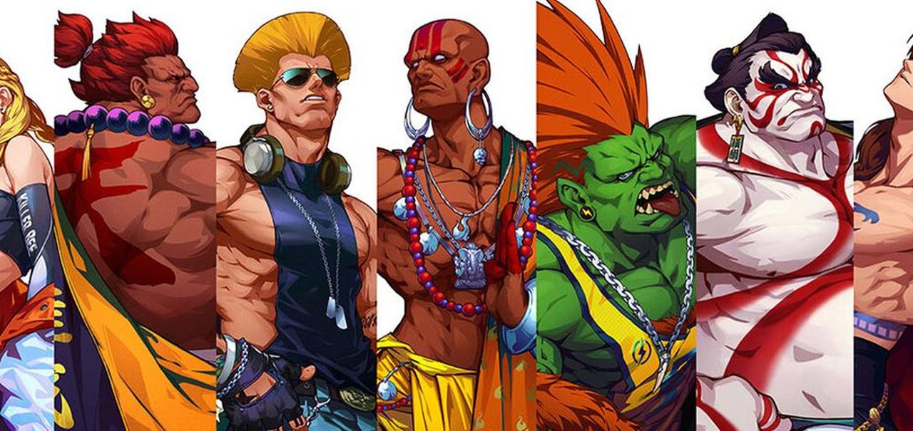 Lutadores de Street Fighter 2 recebem novos visuais incríveis