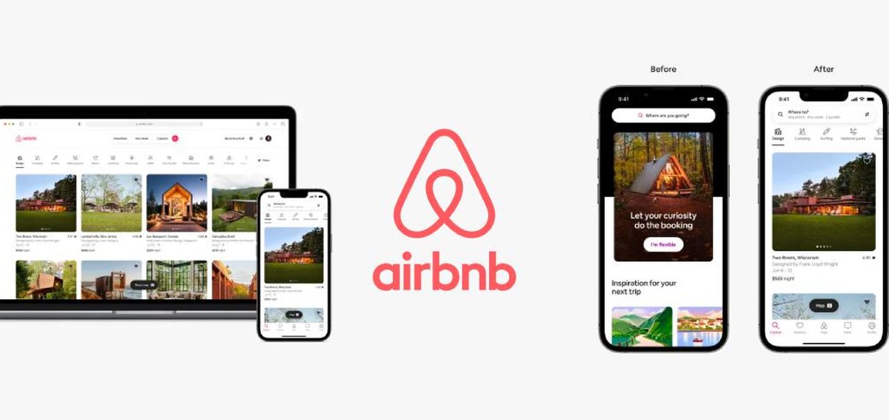 Airbnb anuncia grandes mudanças no design da plataforma; confira