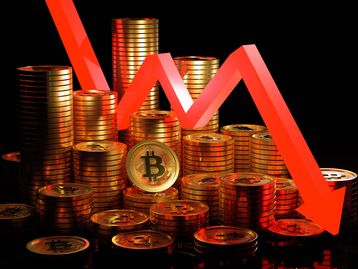 Bitcoin fica abaixo dos US$ 26 mil e registra queda anual de 45%