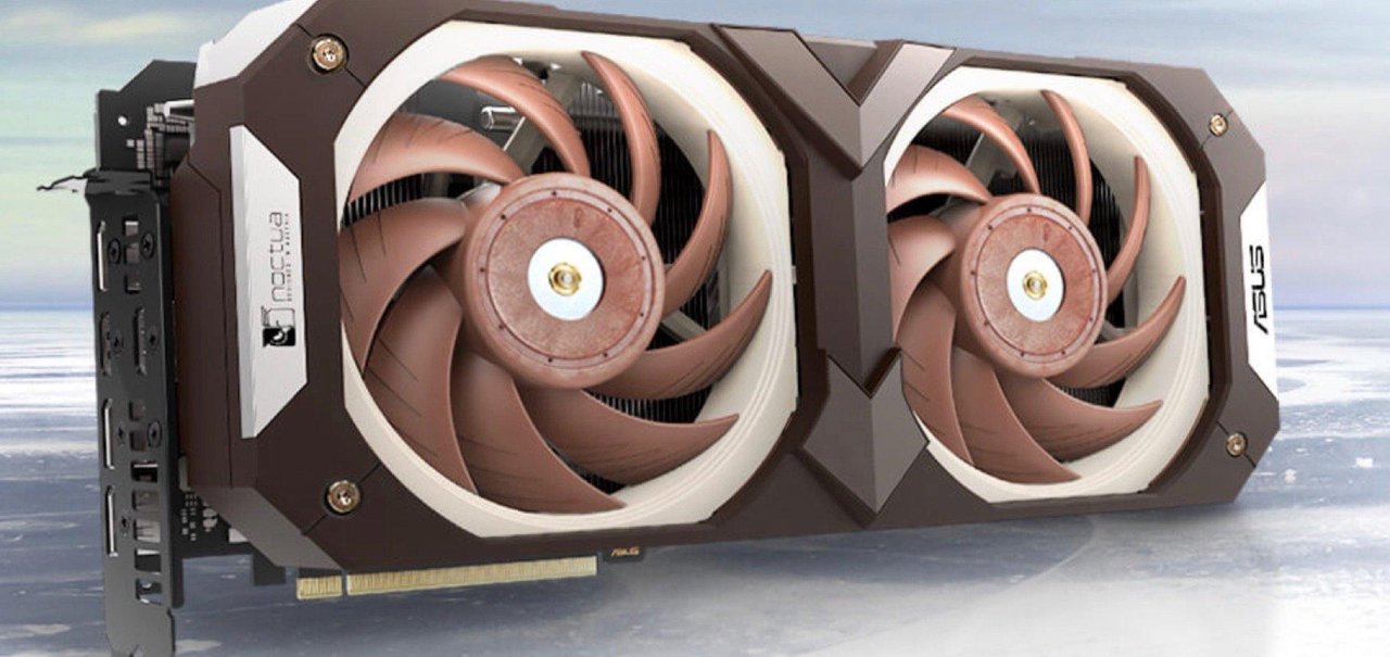 Asus anuncia Geforce RTX 3080 especial com ventoinhas da Noctua