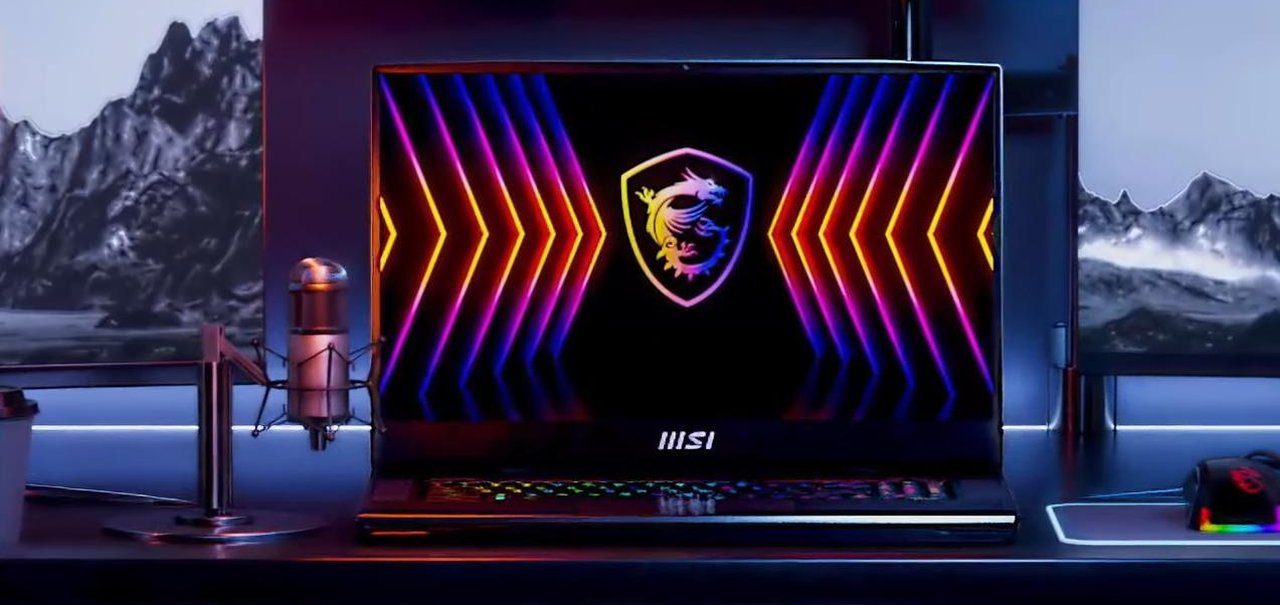 Notebook gamer MSI Titan GT77 chega com RTX 3080 Ti e tela 4K 