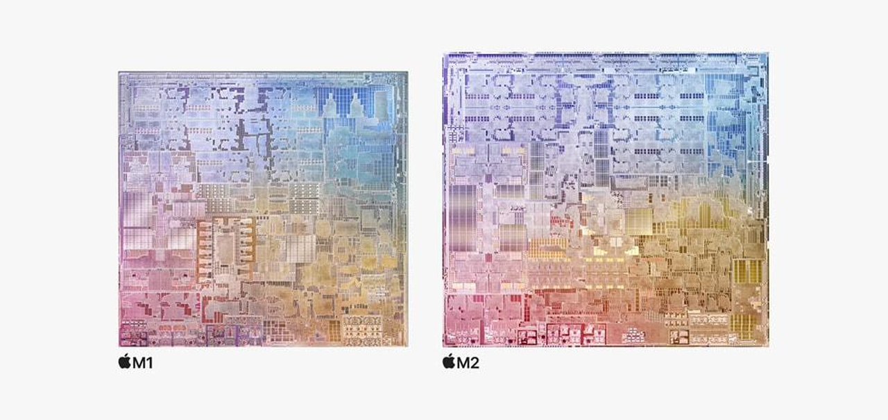 Qual a diferença entre o Apple M1 e o Apple M2? Veja comparativo