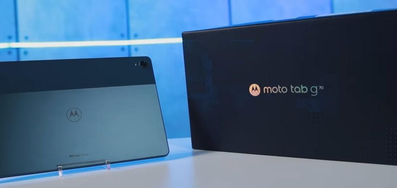 Compre o Moto Tab G70 e ganhe 1 ano de Prime Video