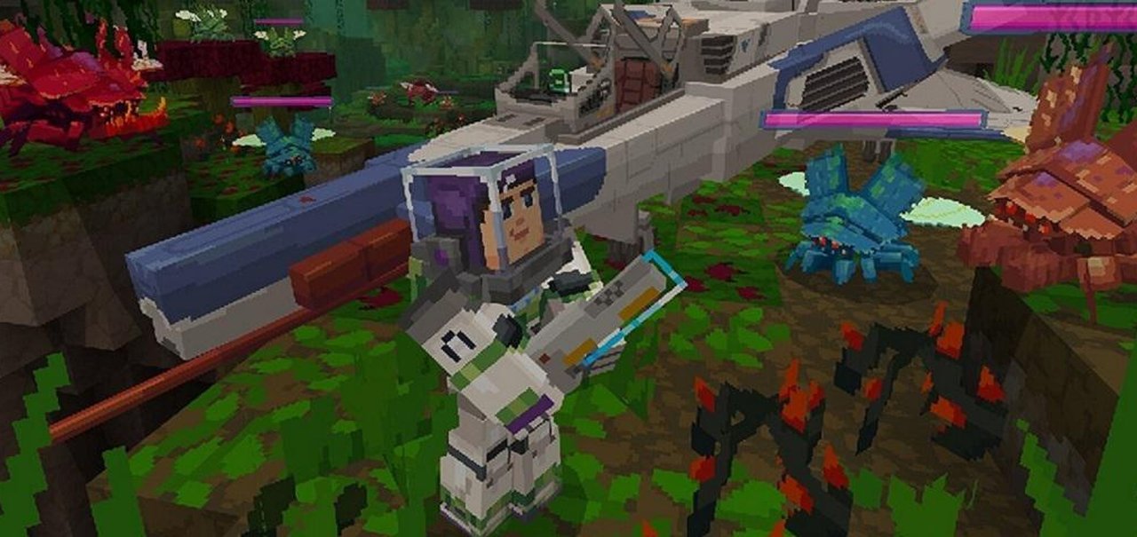 Minecraft recebe novo DLC de Buzz Lightyear