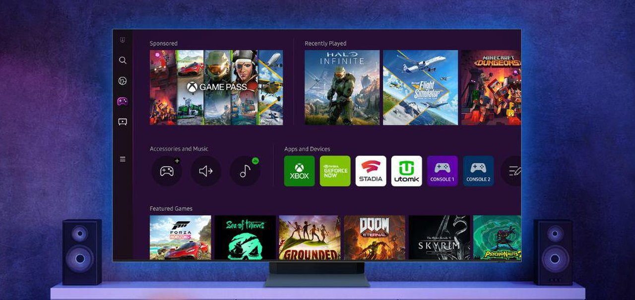 Smart TVs Samsung de 2022 recebem apps do xCloud e GeForce Now 