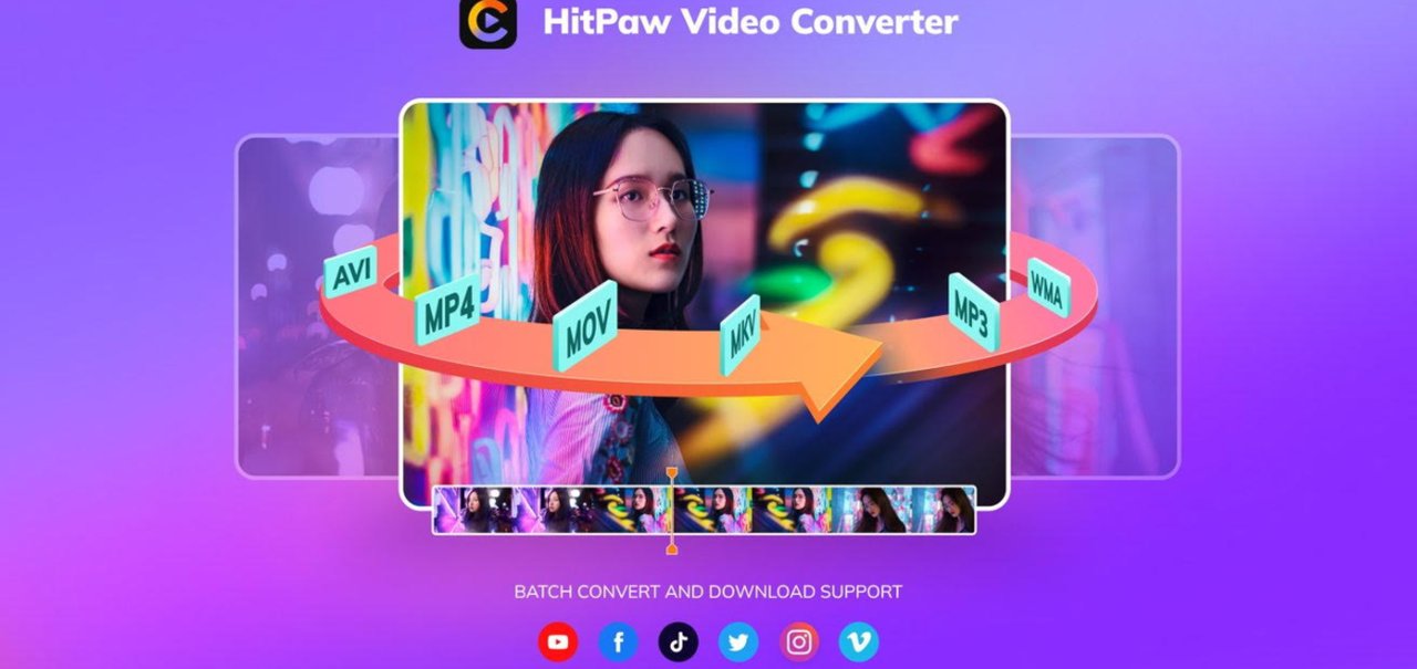 Como converter, baixar e editar vídeos com o HitPaw Video Converter