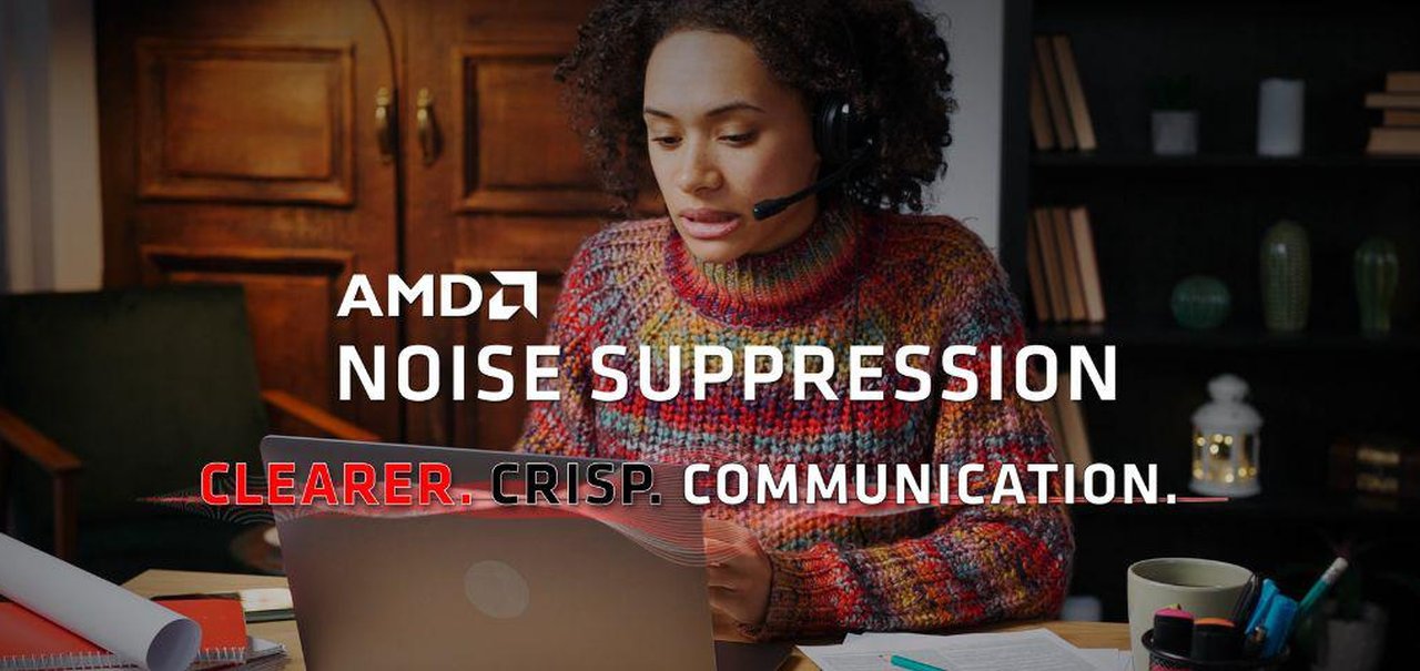 AMD revela 'sem querer' tecnologia para concorrer com RTX Voice