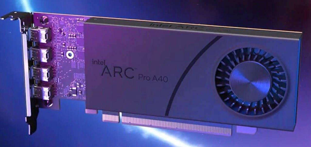 Intel anuncia linha de GPUs Arc Pro para workstations