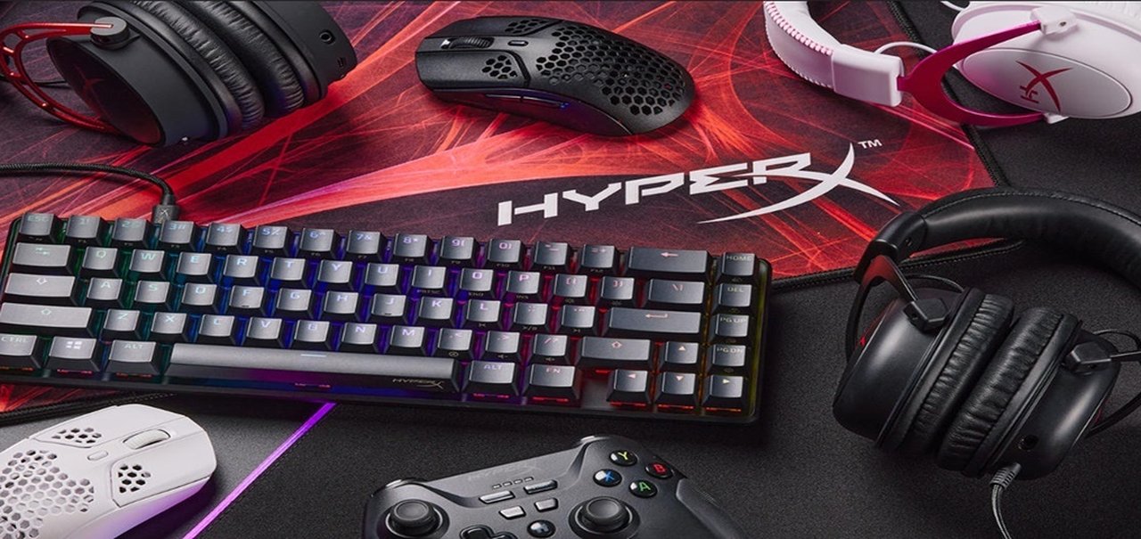 HyperX amplia leque de produtos no Brasil com quatro novos periféricos