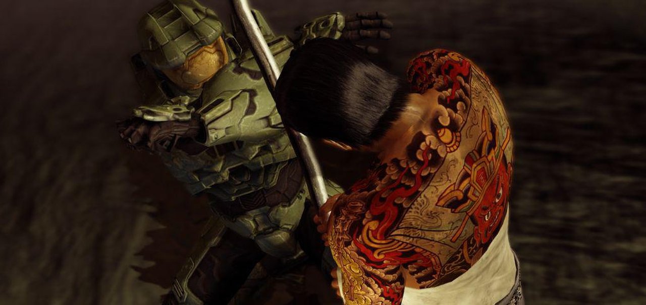 Master Chief vai parar em Yakuza 0 em mod incrível; confira