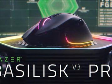 Mouse Basilisk V3 Pro chega com dock e sensor de 30K DPI