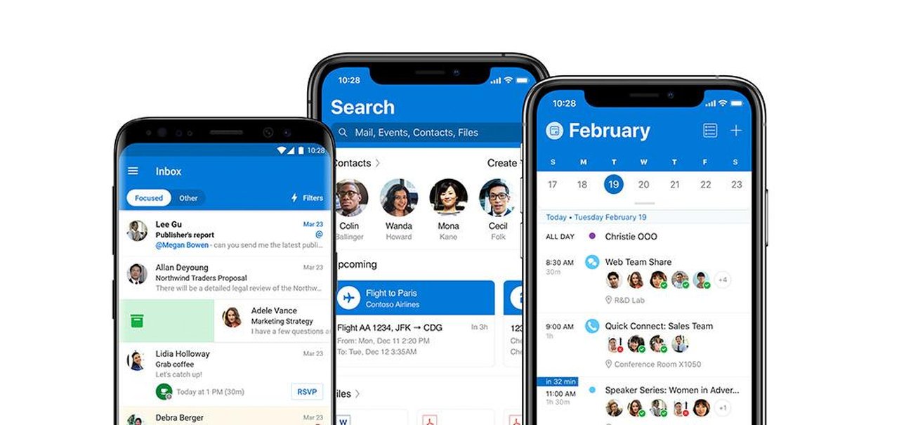 Outlook para Android e iOS deve receber mais anúncios