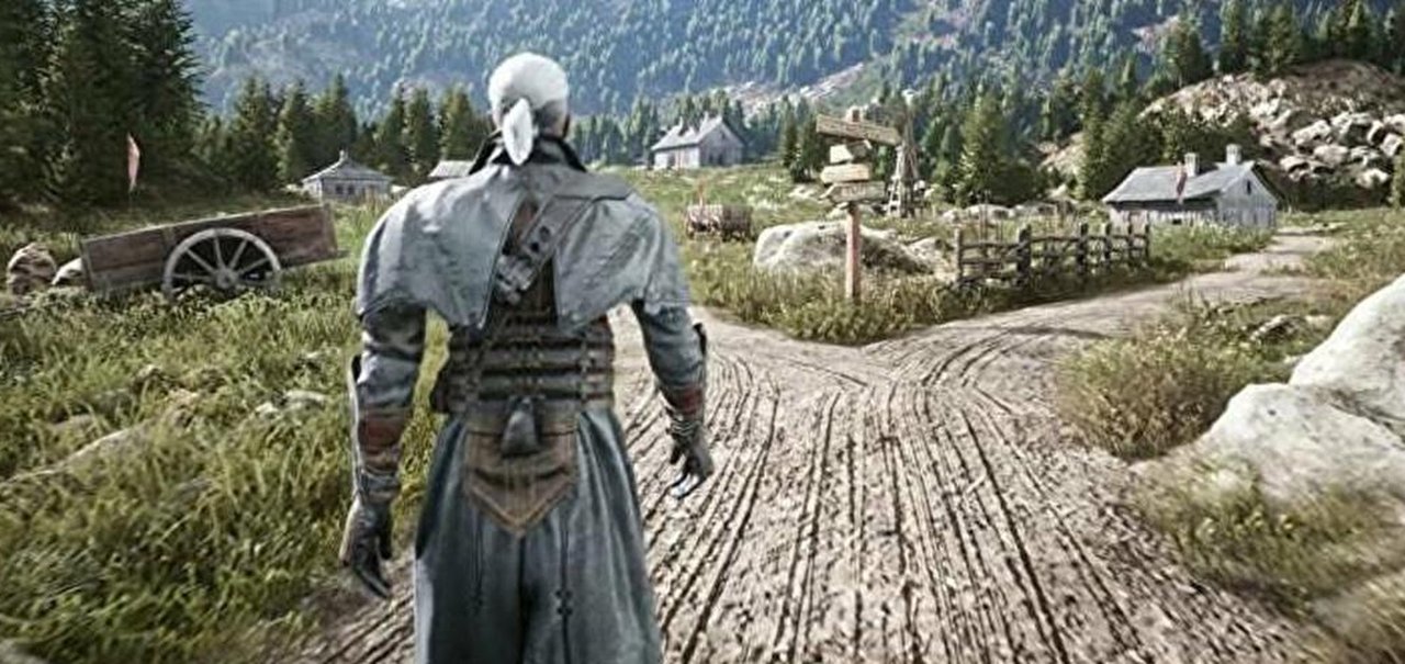 Fãs imaginam como The Witcher 4 seria no Unreal Engine 5