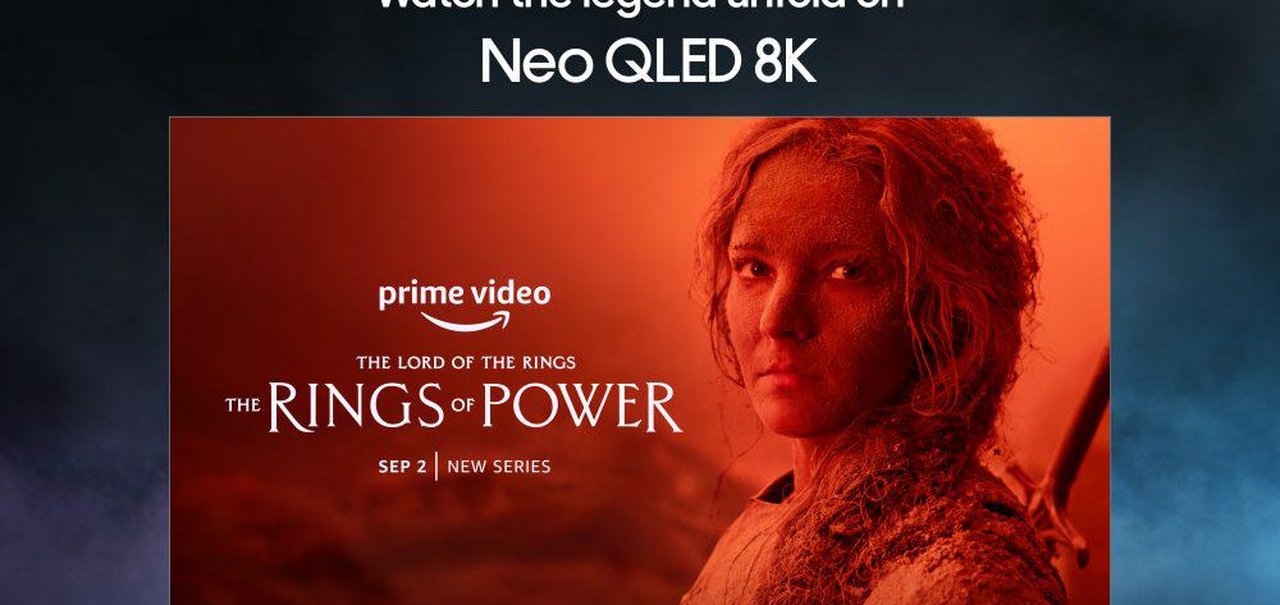 Samsung e Prime Video apresentam série 'O Senhor dos Anéis' em 8K