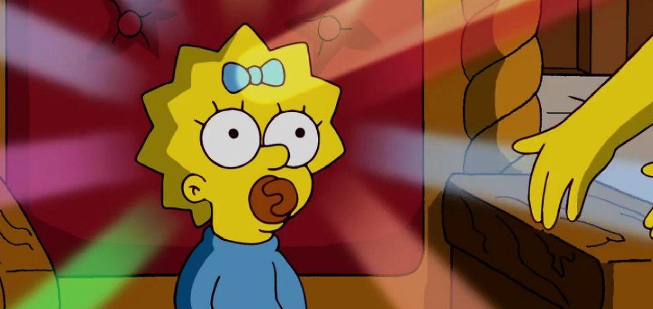 Os Simpsons: o que diz a caixa registradora que escaneia Maggie?