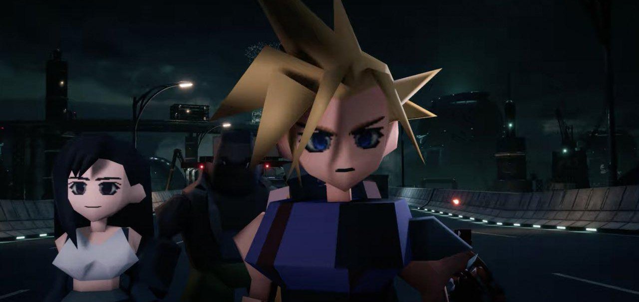 Mod coloca modelos clássicos do PS1 em Final Fantasy 7 Remake