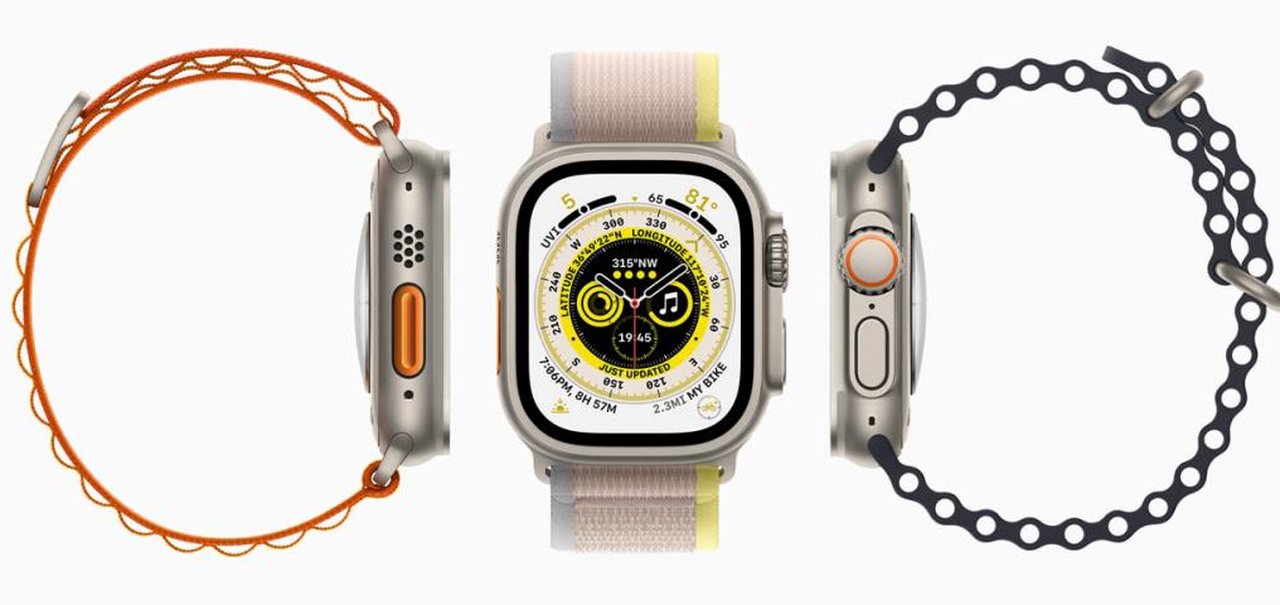 Apple Watch Ultra tem tela maior, é mais resistente e custa R$ 10 mil