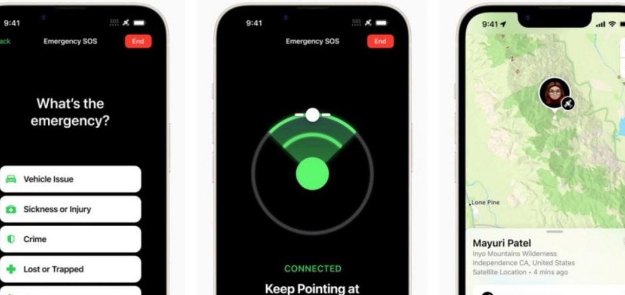 SOS via satélite no iPhone 14: saiba como funciona