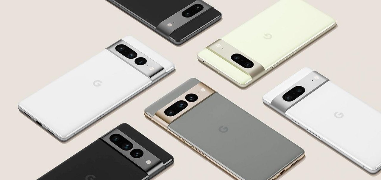 Google revela cores do Pixel 7 e nome do novo chip Tensor