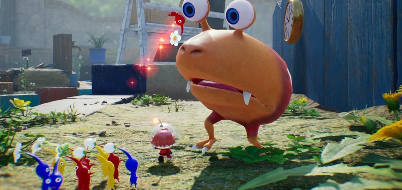 Pikmin 4 terá visão do solo e chega em 2023 para Switch